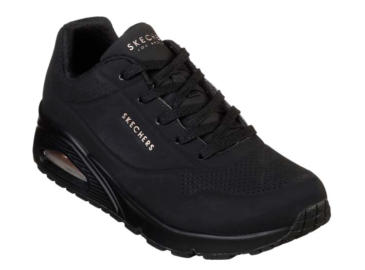 ZAPATILLAS MUJER SKECHERS NEGRO UNO - STAND ON AIR - 2
