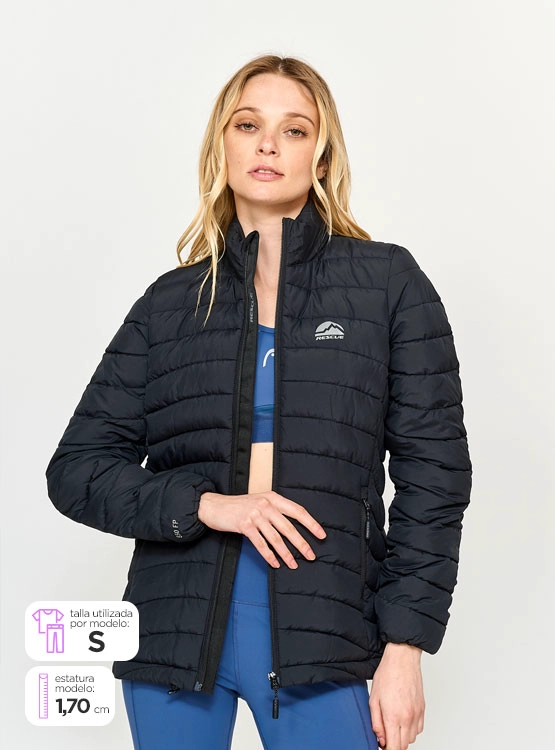 PARKA NYLON MUJER RESCUE DOWN OPACA - 1