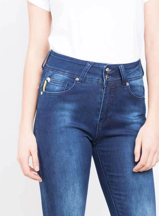JEANS MUJER ELLUS ALGODÓN SKINNY - 1