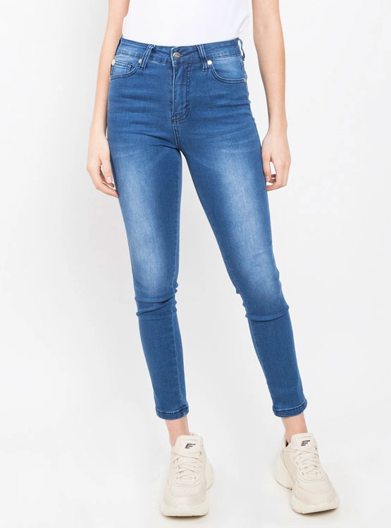 JEANS MUJER ELLUS ALGODÓN SKINNY - 1