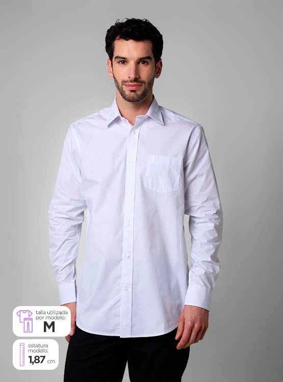 CAMISA HOMBRE KENNETH STEVENS BÁSICA - 1