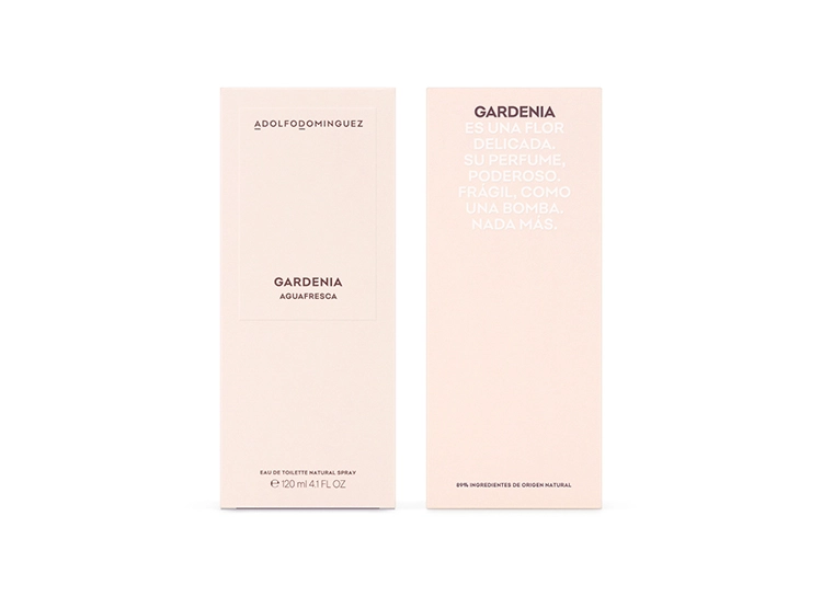 PERFUME ADOLFO DOMINGUEZ AGUA FRESCA GARDENIA MUJER EDT 120 ML - 4