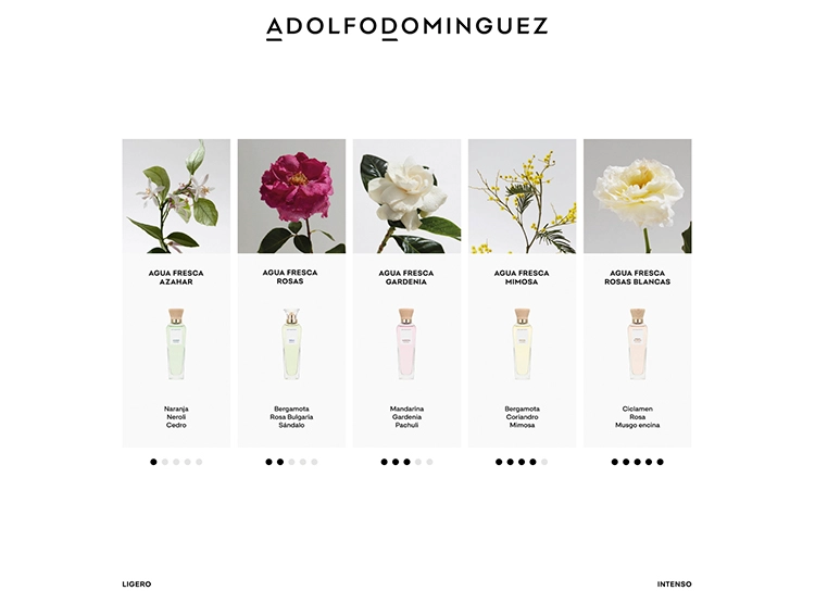 PERFUME ADOLFO DOMINGUEZ AGUA FRESCA GARDENIA MUJER EDT 120 ML - 10
