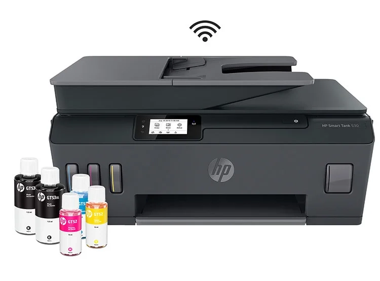 IMPRESORA MULTINFUNCIONAL HP INYECCIÓN TINTA SMART TANK 530 WIFI ADF - 2