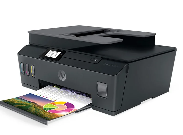 IMPRESORA MULTINFUNCIONAL HP INYECCIÓN TINTA SMART TANK 530 WIFI ADF - 4