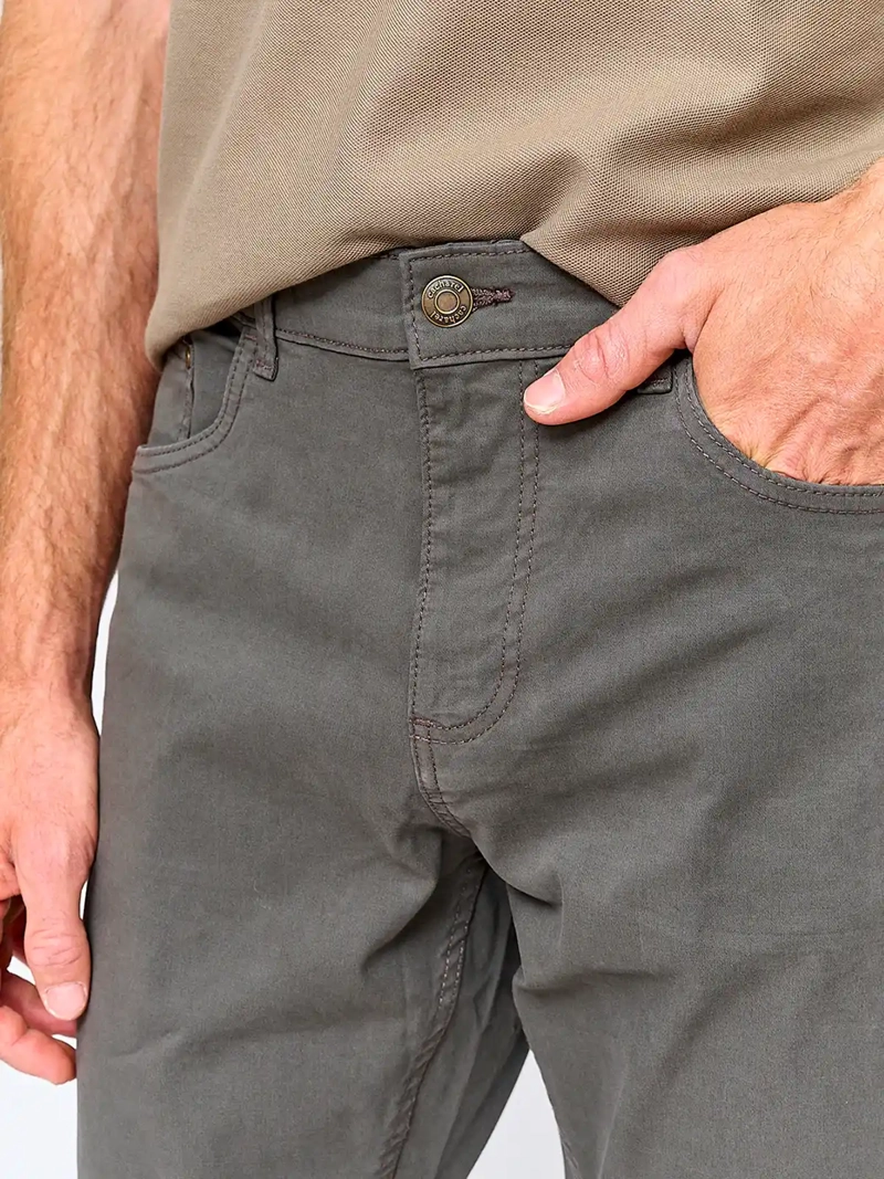 PANTALÓN HOMBRE CACHAREL ALGODÓN - 4