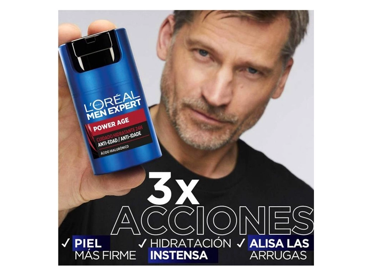 CREMA FACIAL LOREAL HIDRATANTE MEN EXPERT VITALIFT 50 ML - 3