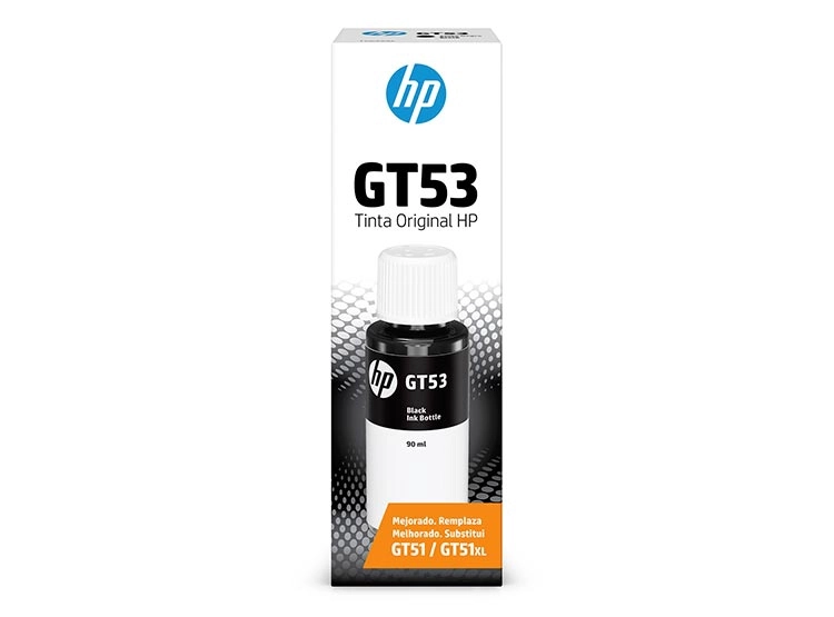 BOTELLA TINTA HP ORIGINAL GT53 90ML NEGRO - 2