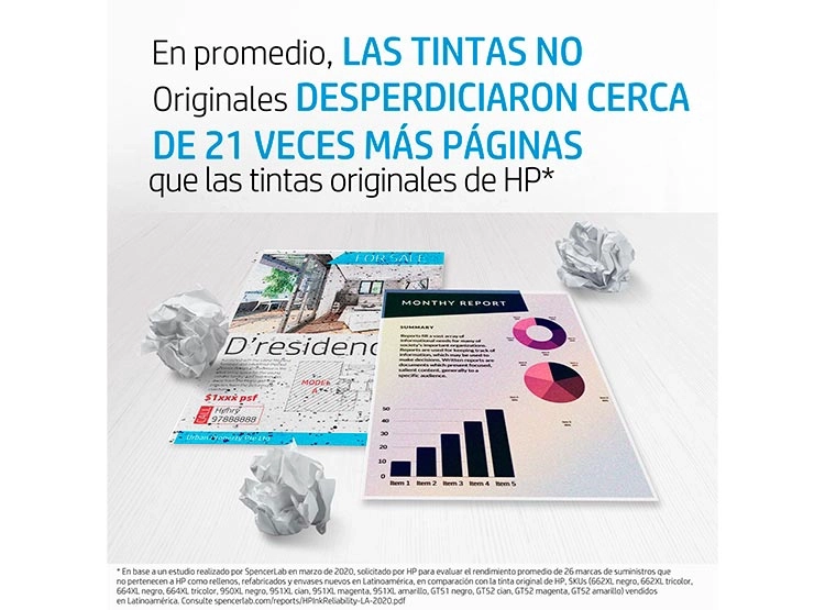 BOTELLA TINTA HP ORIGINAL GT53 90ML NEGRO - 8