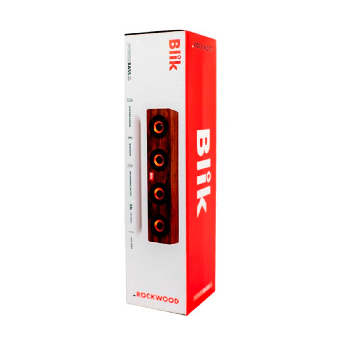 PARLANTE BLUETOOTH PORTÁTIL BLIK ROCKWOOD 20W 10 HRS - 4