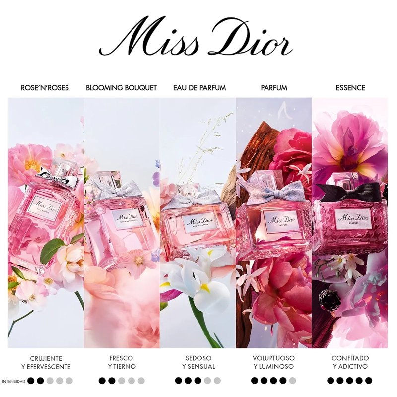 PERFUME DIOR MISS DIOR ROSE N' ROSES MUJER EDT 50ML - 5