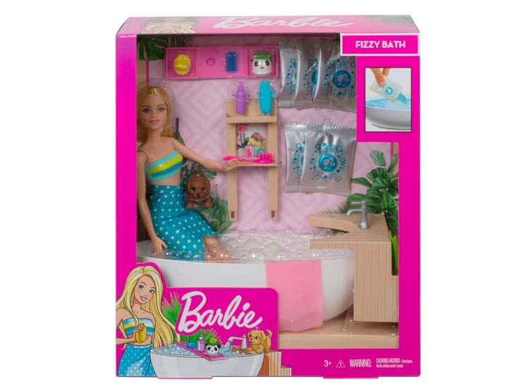 SET BARBIE BAÑO DE ESPUMA - 2