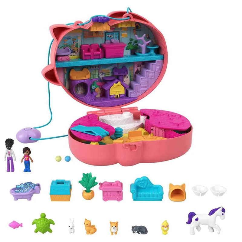 POLLY POCKET SET DE JUEGO COMPACTO LLÉVAME CONTIGO - 6