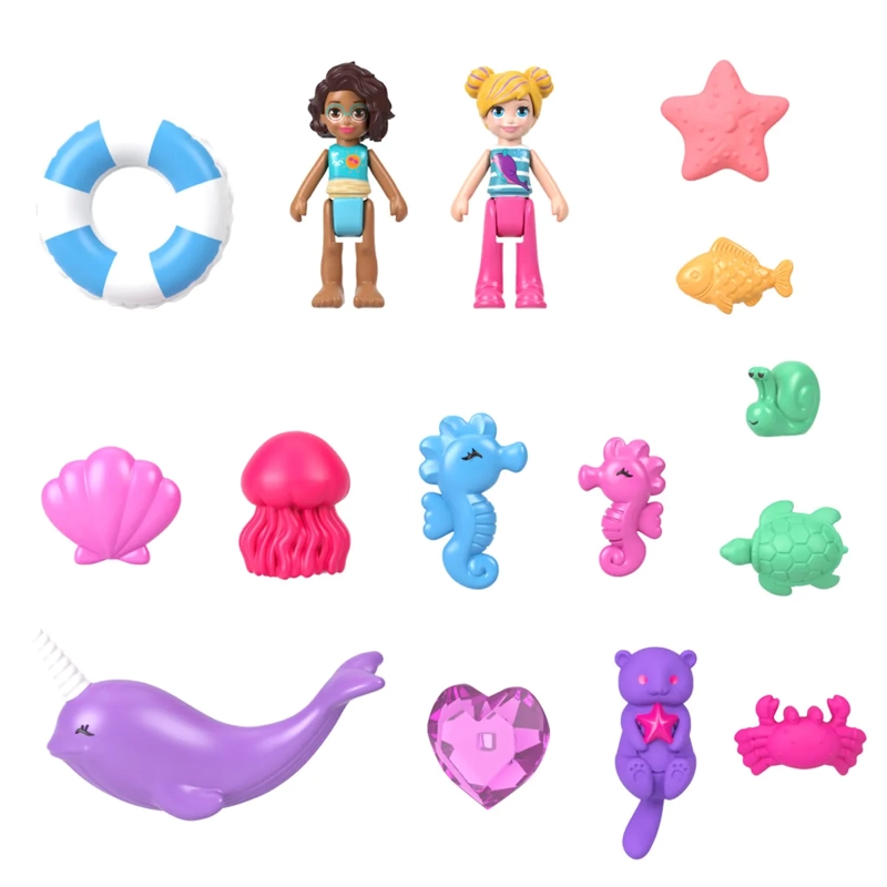 POLLY POCKET SET DE JUEGO COMPACTO LLÉVAME CONTIGO - 7