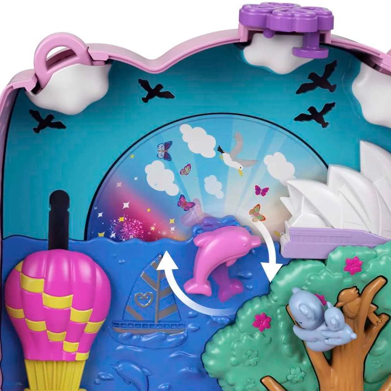 POLLY POCKET SET DE JUEGO COMPACTO LLÉVAME CONTIGO - 9