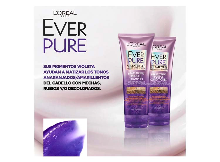 ACONDICIONADOR EVERHAIR EXPERTISE EVERPURE PURPLE 200 ML - 2
