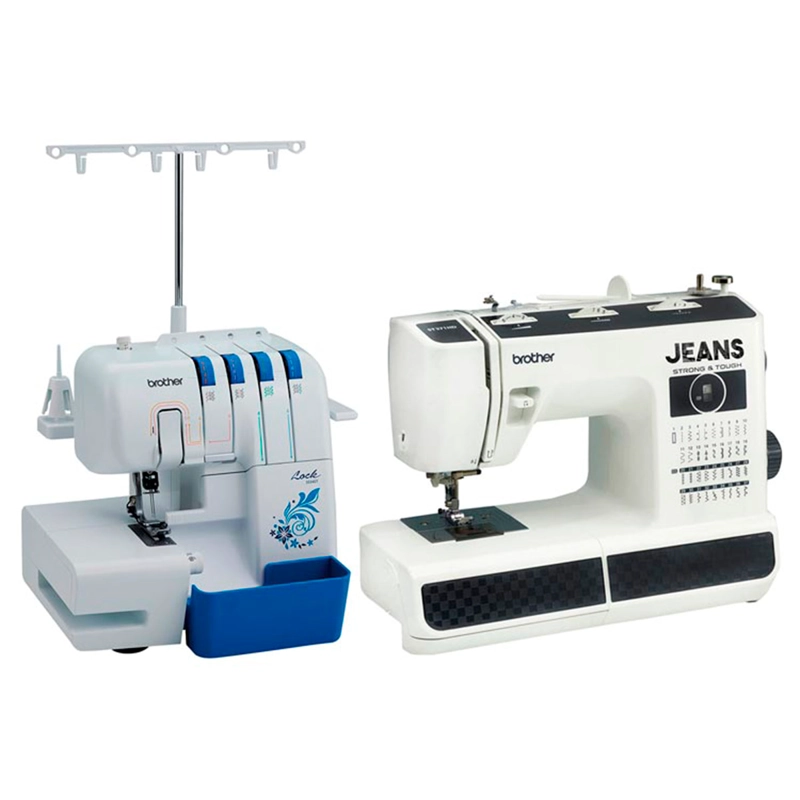 COMBO BROTHER MAQUINA DE COSER ST371HD+ MAQUINA OVERLOCK 3534DT - 1