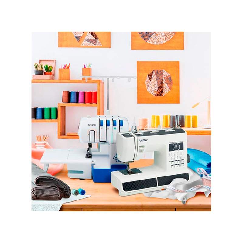 COMBO BROTHER MAQUINA DE COSER ST371HD+ MAQUINA OVERLOCK 3534DT - 4