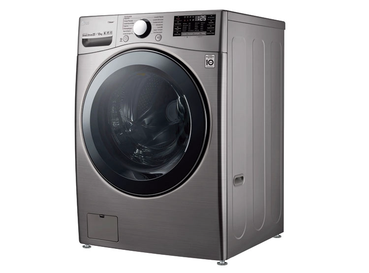 LAVADORA SECADORA LG WD22VV2S6 22KG/13KG GRIS - 2