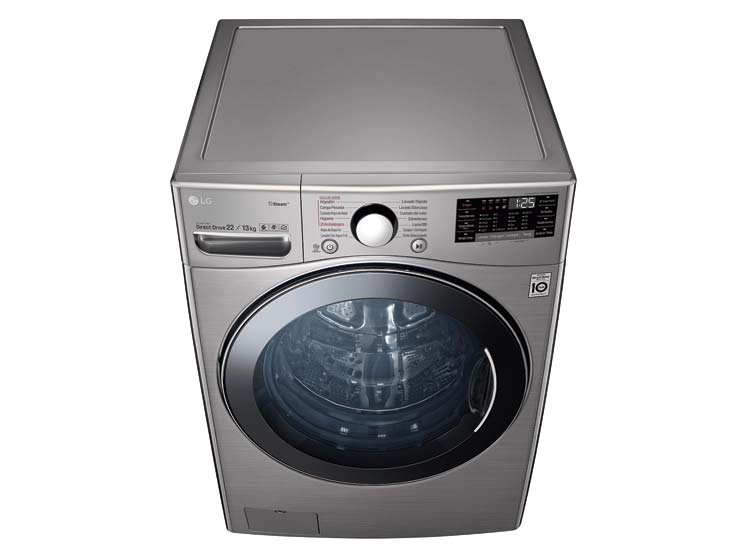 LAVADORA SECADORA LG WD22VV2S6 22KG/13KG GRIS - 3