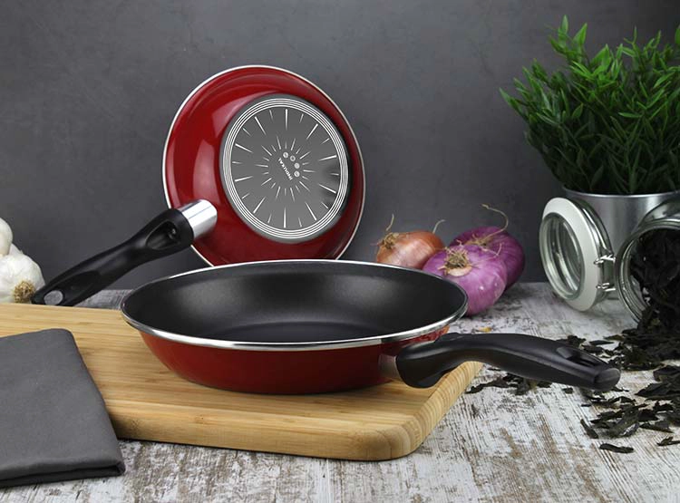 SARTEN MAGEFESA CORAL 26 CM ROJO - 6