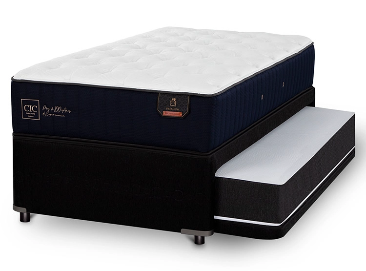 CAMA DIVAN CIC PREMIUM BLACK 1.5 PLAZAS AZUL - 3