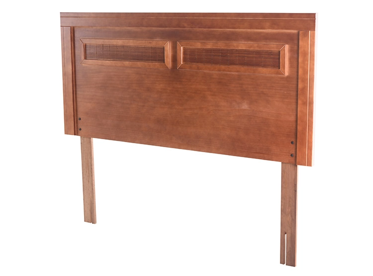 RESPALDO CIC MILAN KING MADERA CAFÉ CLARO - 2