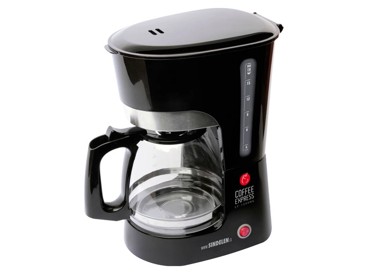 CAFETERA SINDELEN CF-1500 ELECTRICA NEGRA - 1