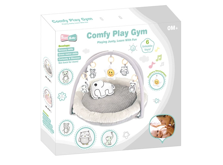 ALFOMBRA KIDSCOOL DE JUEGO SENSORY MAT GRIS - 3