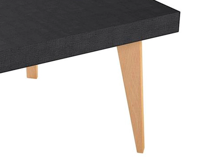 MESA DE CENTRO BE DESIGN RUS NORDIC 511 RECTANGULAR NEGRO - 2