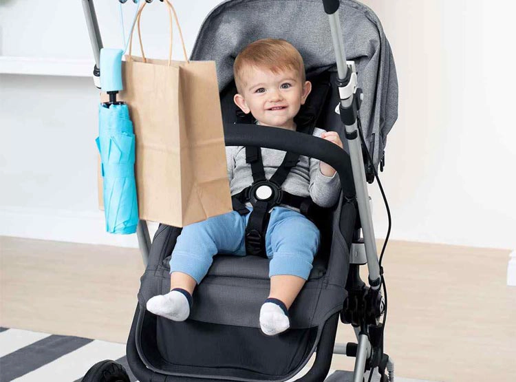 ACCESORIO COCHE SKIP HOP GANCHO UNIVERSAL PARA COCHE GRIS - 2