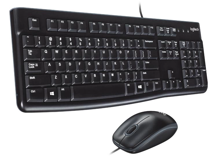 TECLADO + MOUSE LOGITECH DESKTOP MK120 - 2
