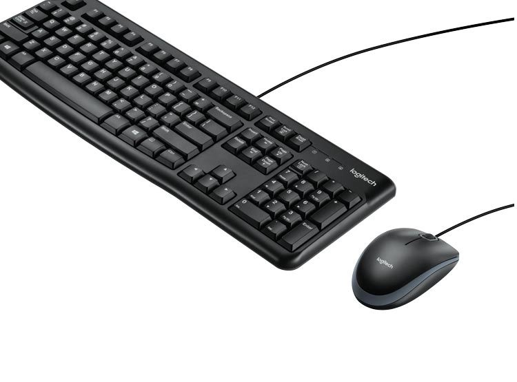 TECLADO + MOUSE LOGITECH DESKTOP MK120 - 3