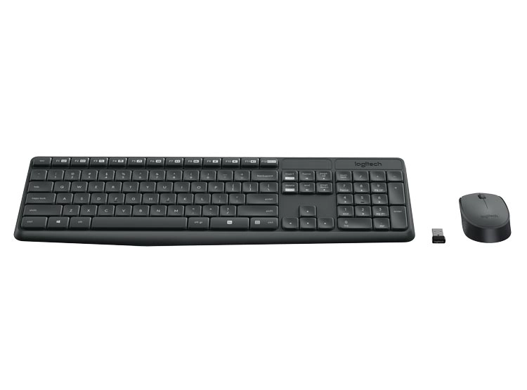 KIT TECLADO Y MOUSE INALÁMBRICO LOGITECH MK235 WIRELESS - 1