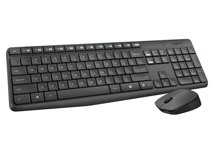 KIT TECLADO Y MOUSE INALÁMBRICO LOGITECH MK235 WIRELESS - 2