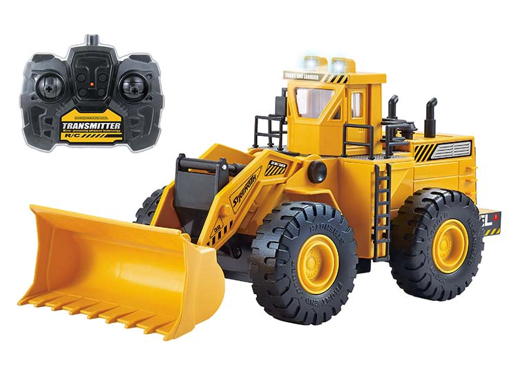 RADIO CONTROLADO GLORY BRIGHT CAMION BULLDOZER - 1