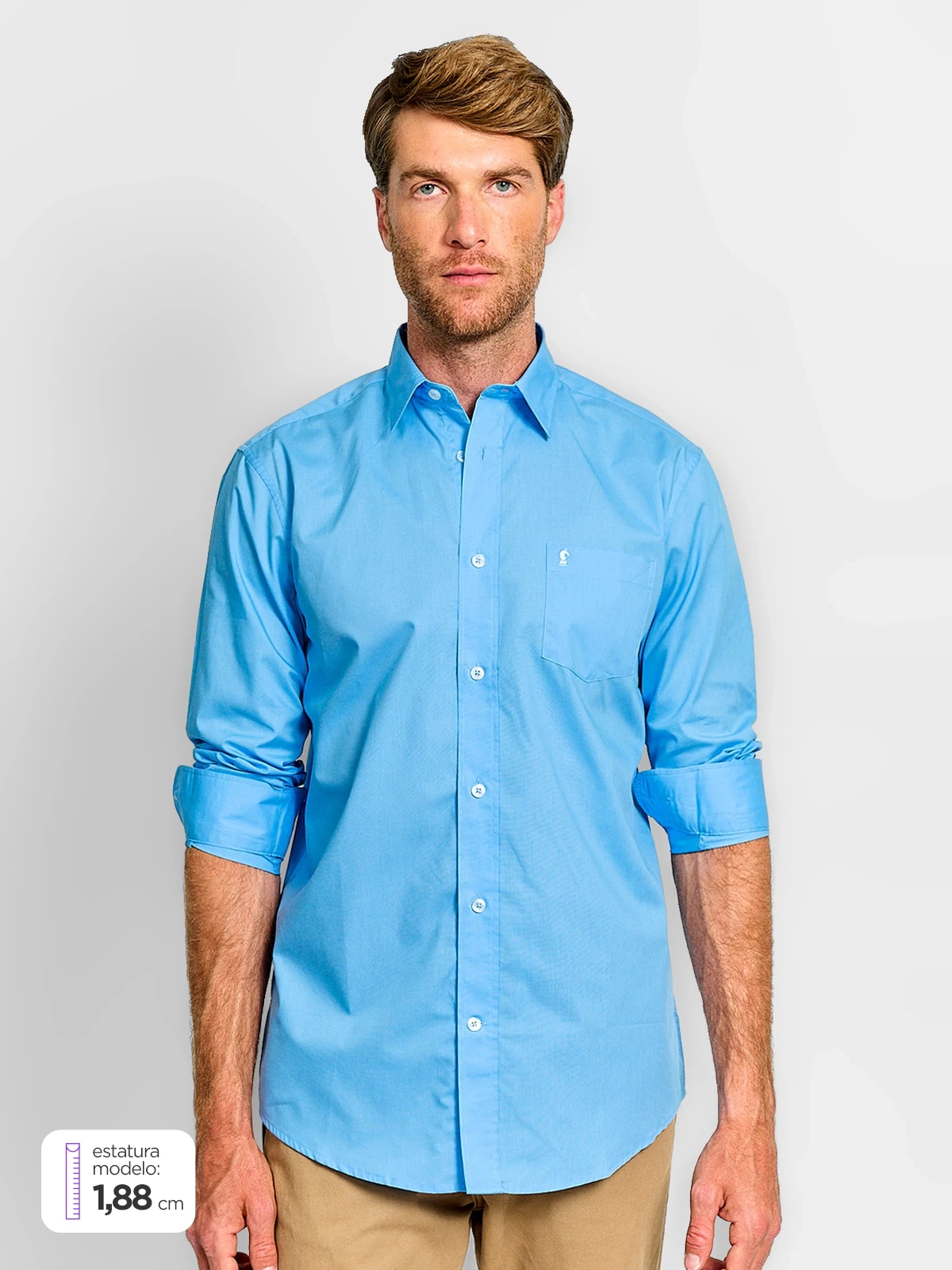 CAMISA HOMBRE KENNETH STEVENS BÁSICA - 1