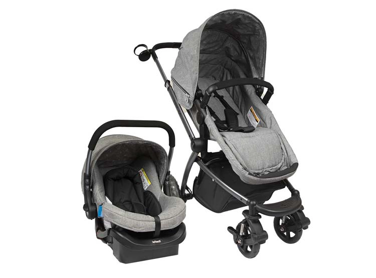 COCHE TRAVEL SYSTEM INFANTI EPIC GRIS CLARO - 1