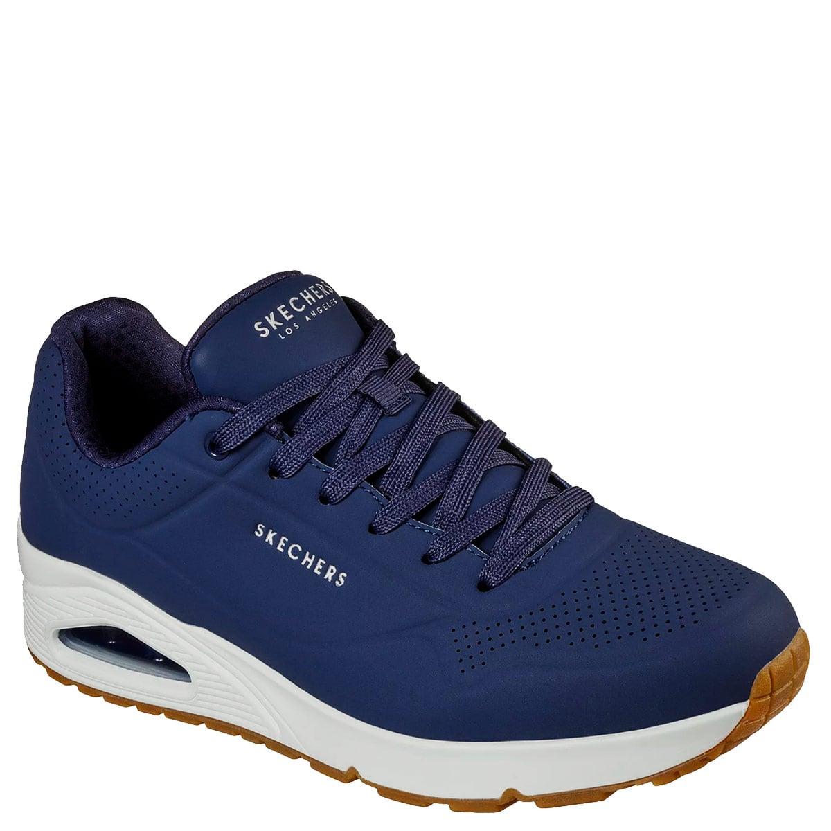ZAPATILLAS HOMBRE SKECHERS CASUALES AZUL MARINO - 2