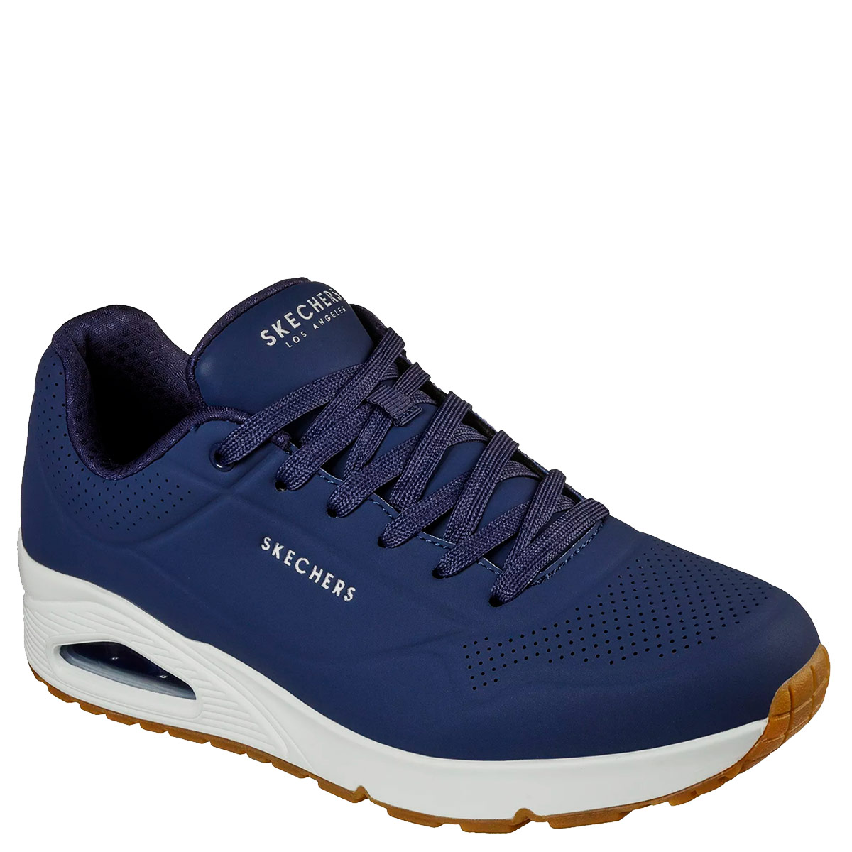ZAPATILLAS HOMBRE SKECHERS CASUALES AZUL MARINO - 2