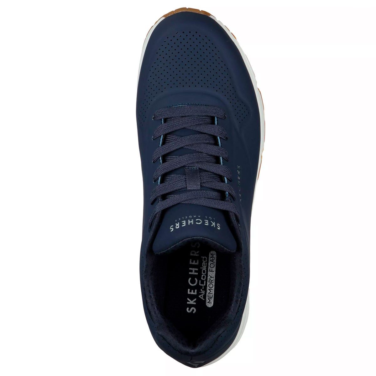 ZAPATILLAS HOMBRE SKECHERS CASUALES AZUL MARINO - 3