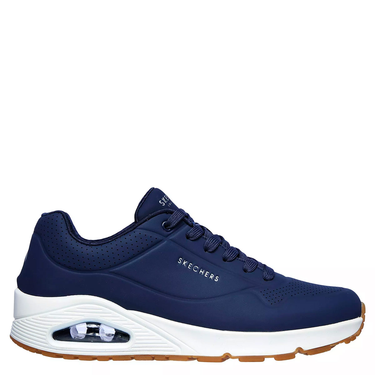 ZAPATILLAS HOMBRE SKECHERS CASUALES AZUL MARINO - 1