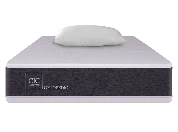 SET CIC COLCHÓN NEW ORTOPEDIC 1 PLAZA + ALMOHADA - 1