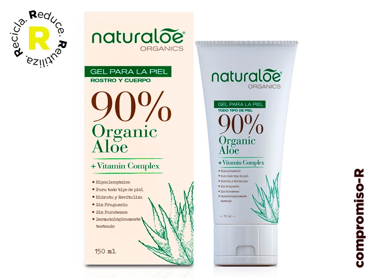 GEL FACIAL NATURALOE HIDRATANTE LA PIEL 150 ML - 1