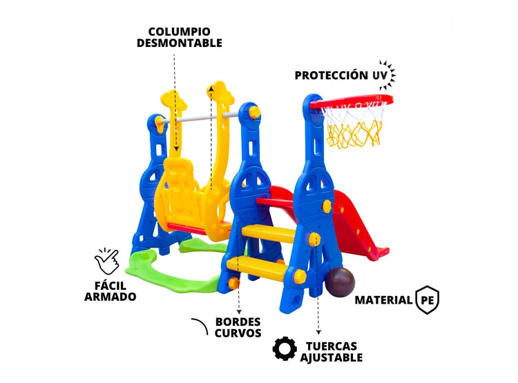 ESTACIÓN JUEGOS KIDSCOOL TINY 2 EN 1 - 4