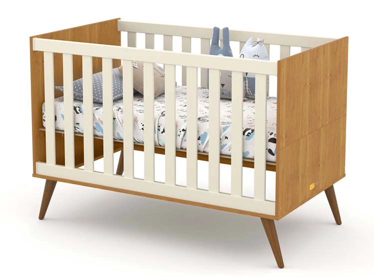 CUNA KIDSCOOL GOLD GRIS ECOWOOD - 1