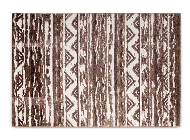 ALFOMBRA IDETEX ETHNIC HEATSET CONTEMPORÁNEA MODERNA 160 X 230 CM MARRÓN - 1