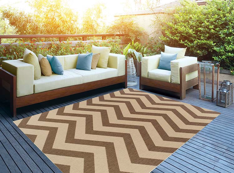 ALFOMBRA IDETEX SISAL DAWN NATURAL 200 X 285 CM MARRÓN - 2