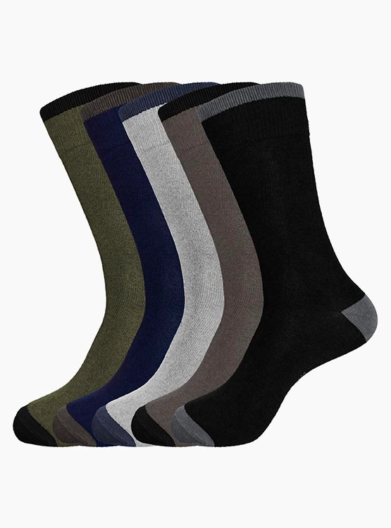 PACK X5 CALCETINES TOP ALGODÓN
