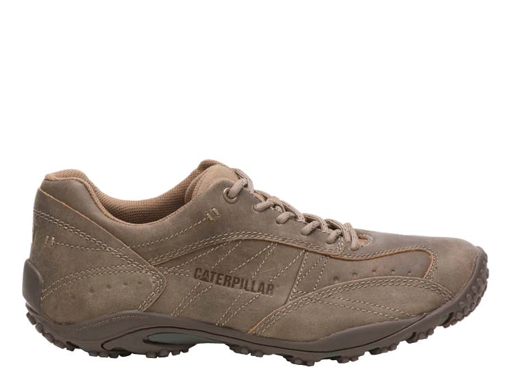 ZAPATILLAS HOMBRE CAT URBANAS CAFE RIFF II CUERO - 1